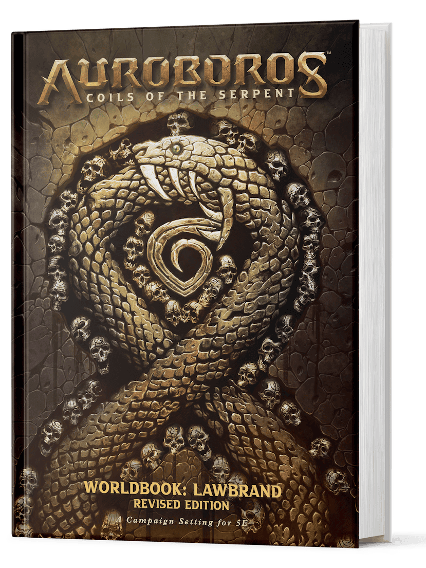 Worldbook: Lawbrand Revised Edition cover for the 5.5E rules
