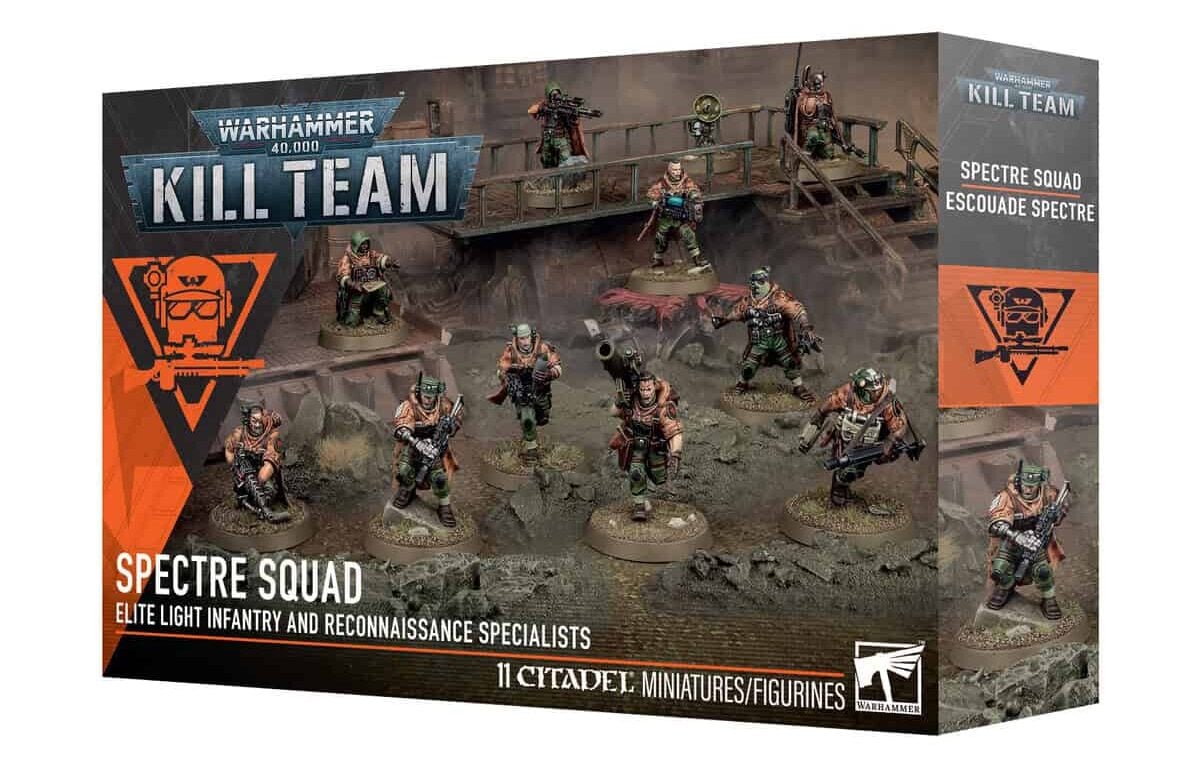Astra Militarum Spectre Squad box art