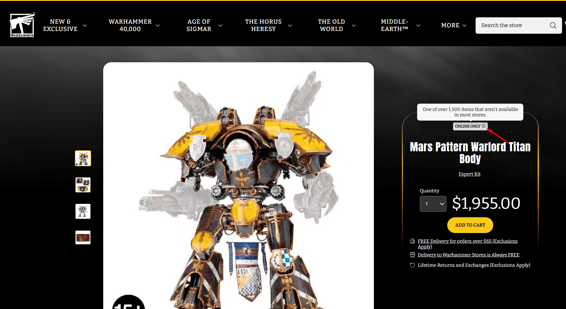 Titan online only