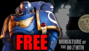 miniature of the month warhammer games workshop stores