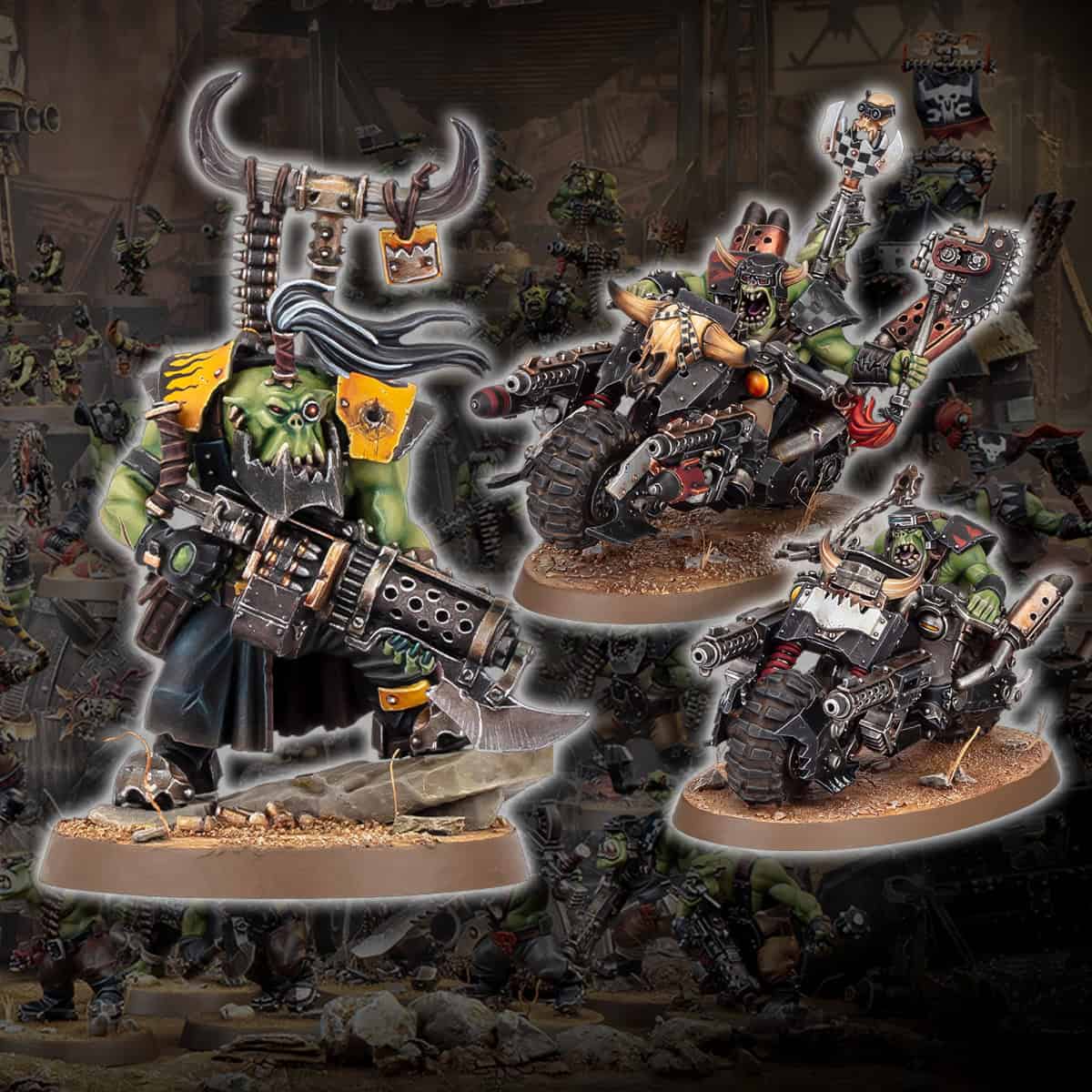new ork nobz and bikers
