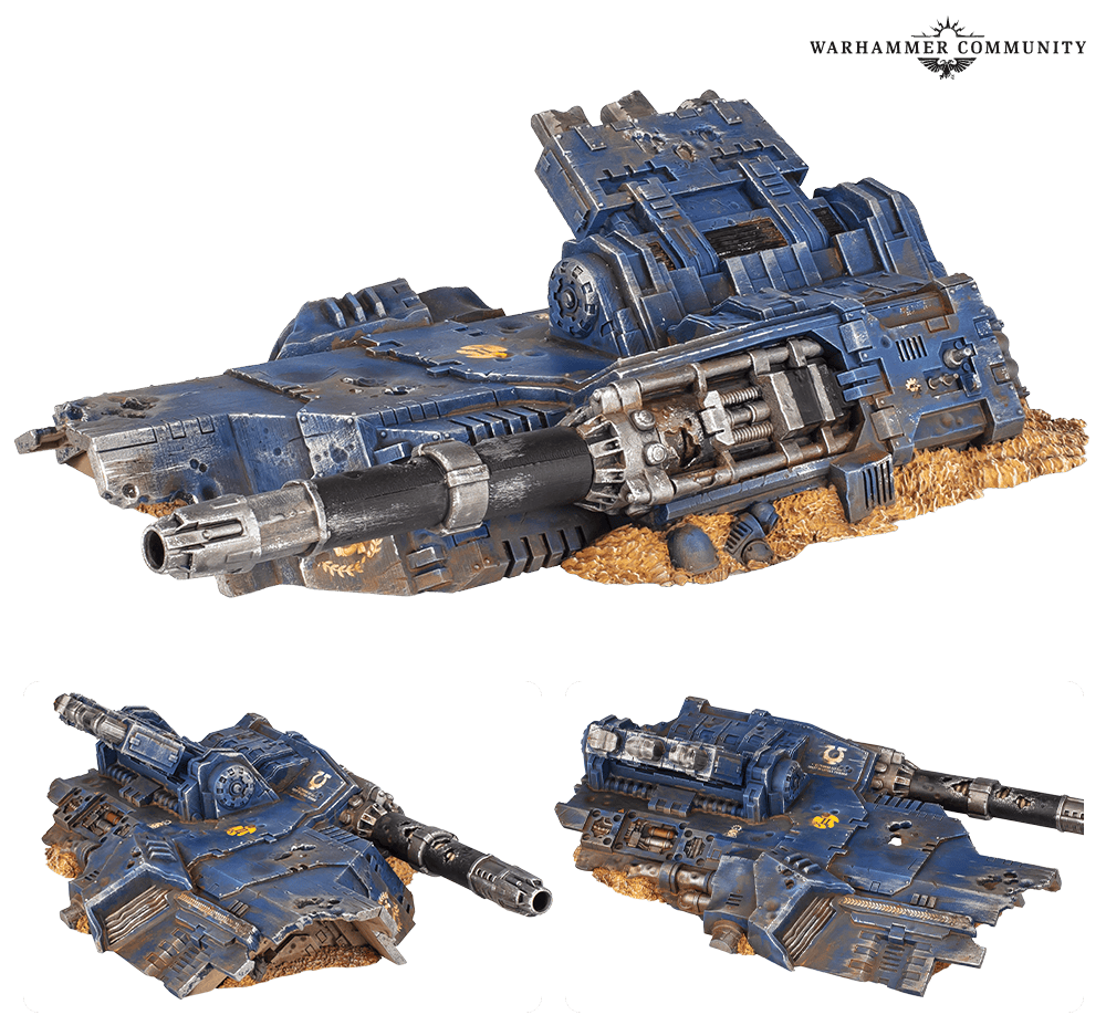 Warhammer 40k Thunderhawk Impact Site terrain piece two