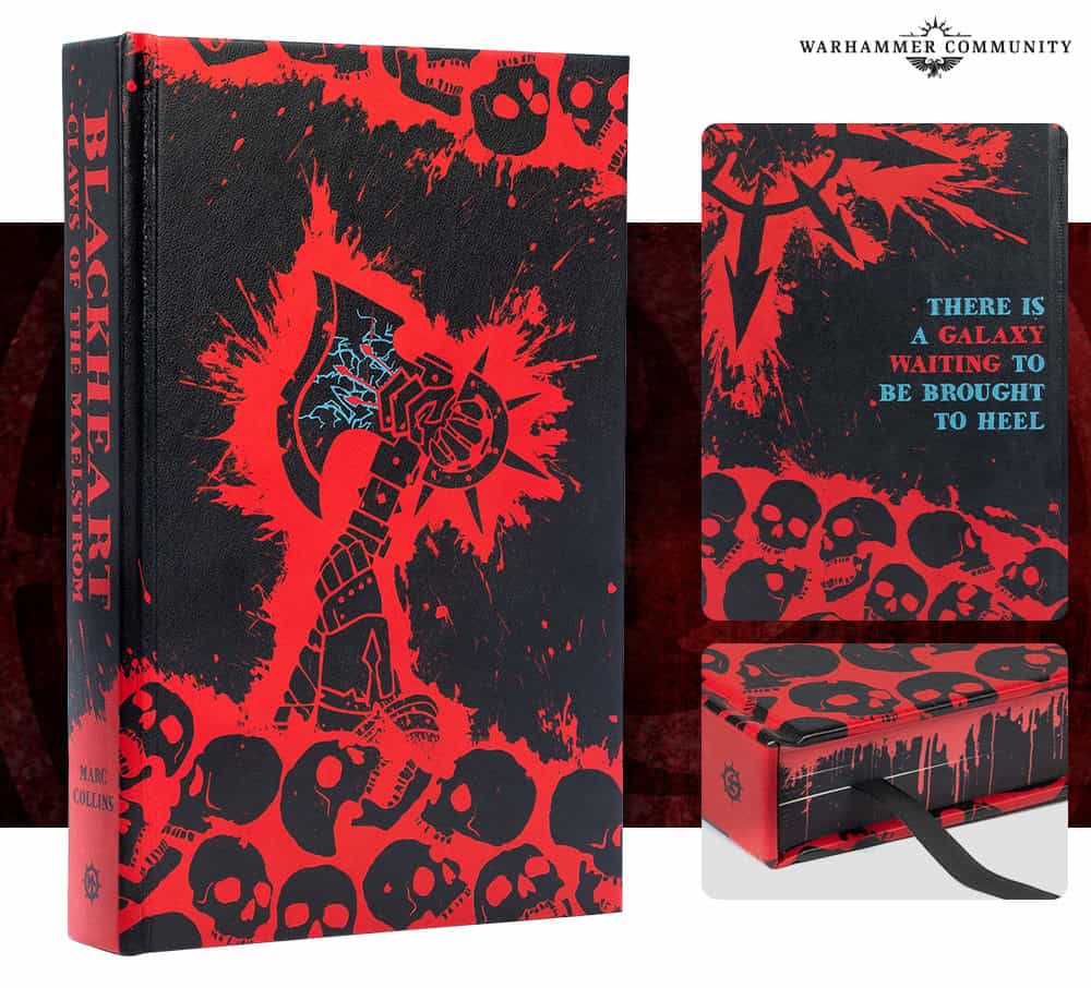 Black Library Blackheart Claws of the Maelstrom Special Edition cover