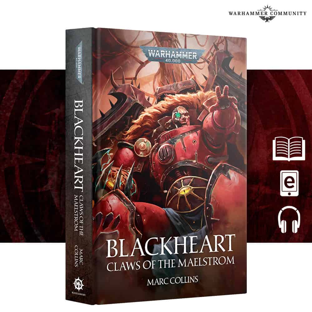 Black Library Blackheart Claws of the Maelstrom novel cover
