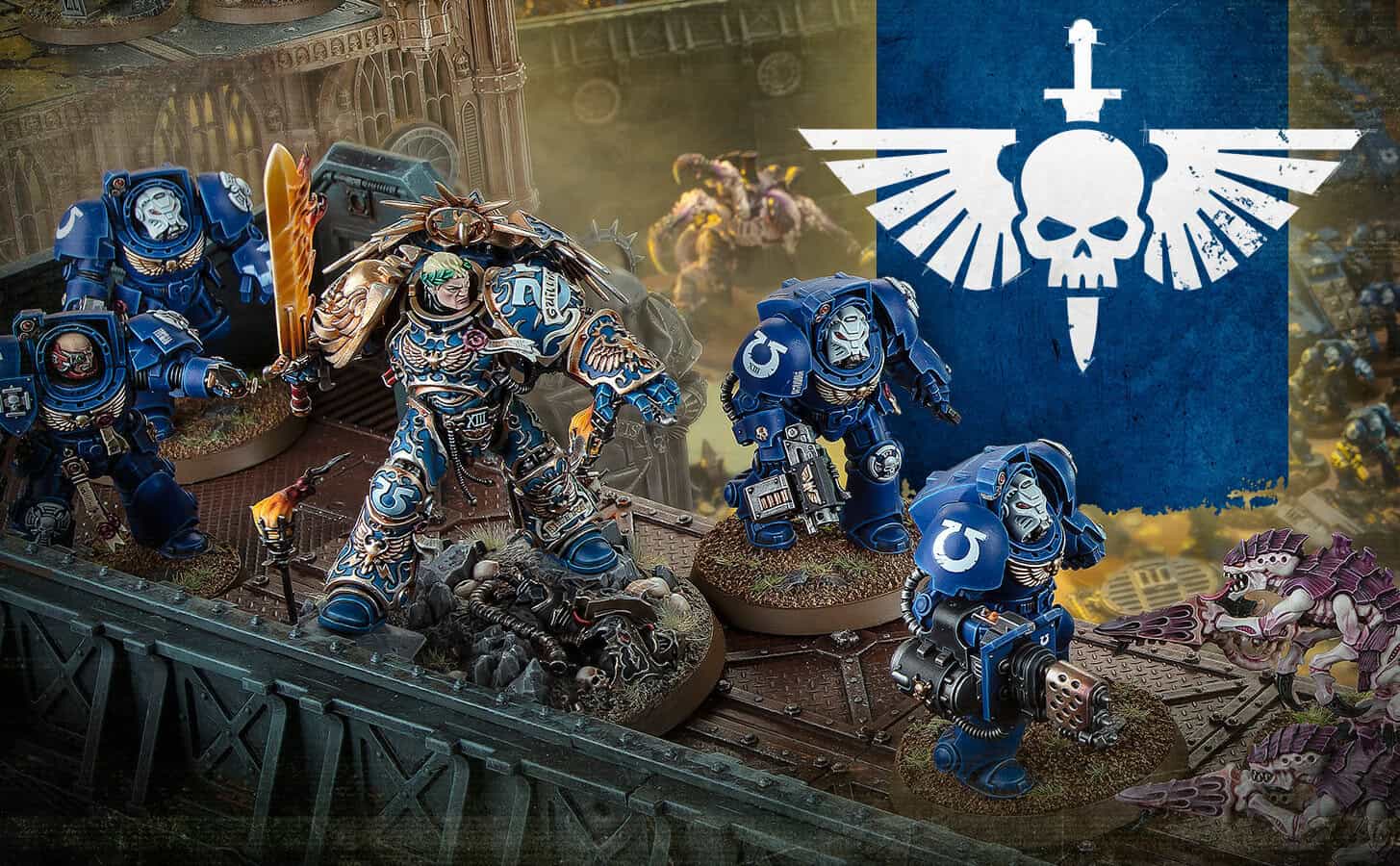 Codex Space Marines 11th Edition Adeptus Astartes feature art