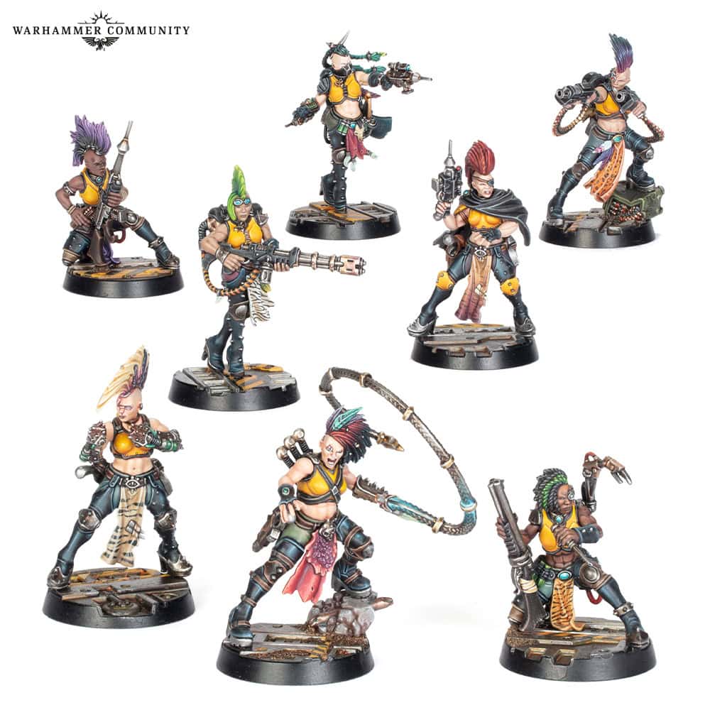 Necromunda House Escher Blades of the Matriarch specialists pre-order