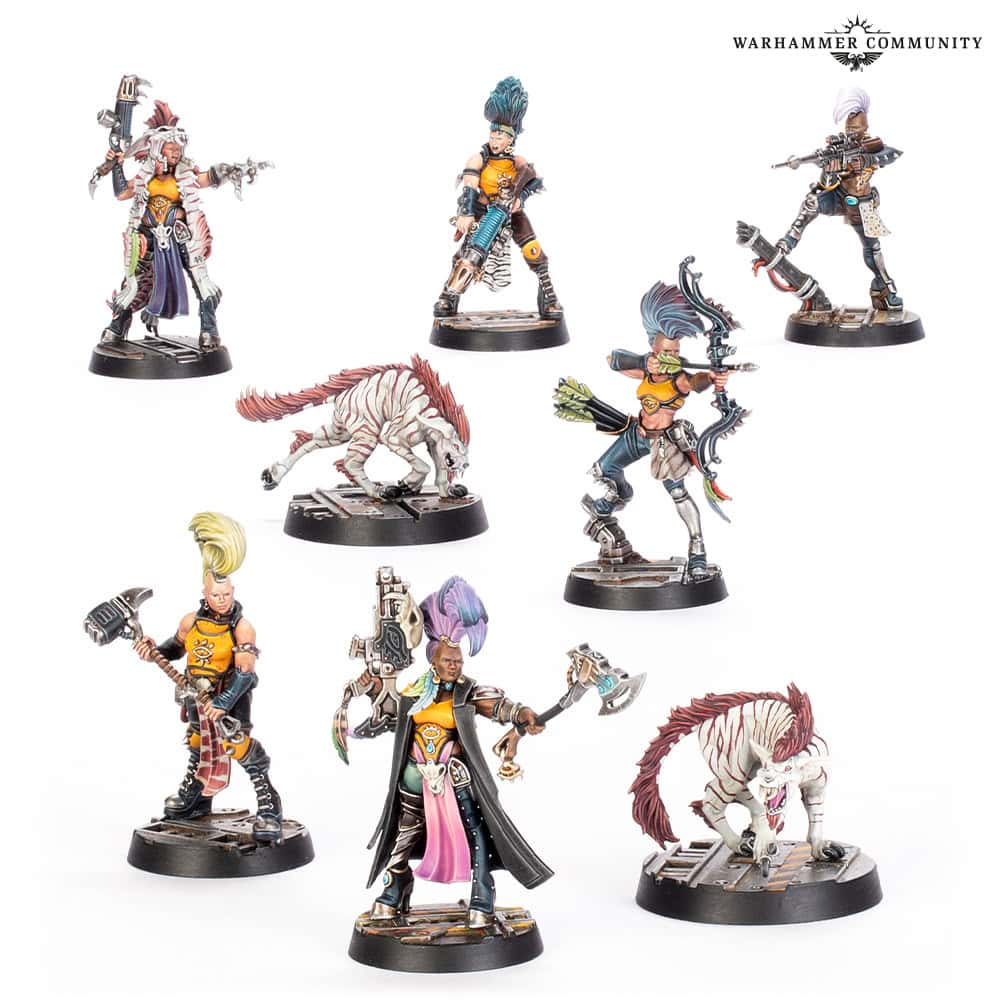 Necromunda House Escher Matriarchs and Phyrr Cats pre-order