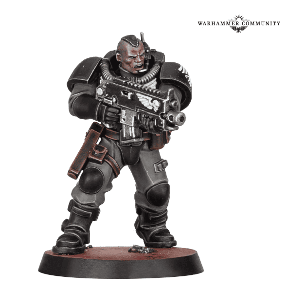 Free Warhammer Space Marine Scout Mini