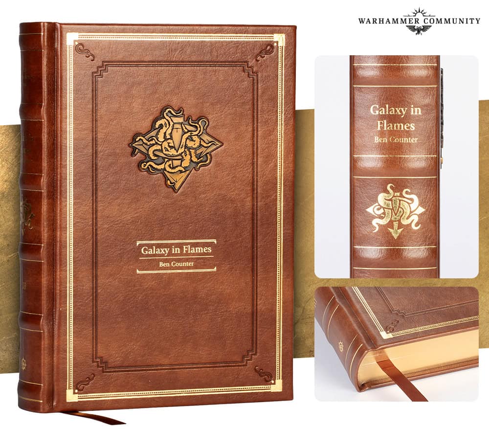 Galaxy in Flames Premium Edition faux leather cover