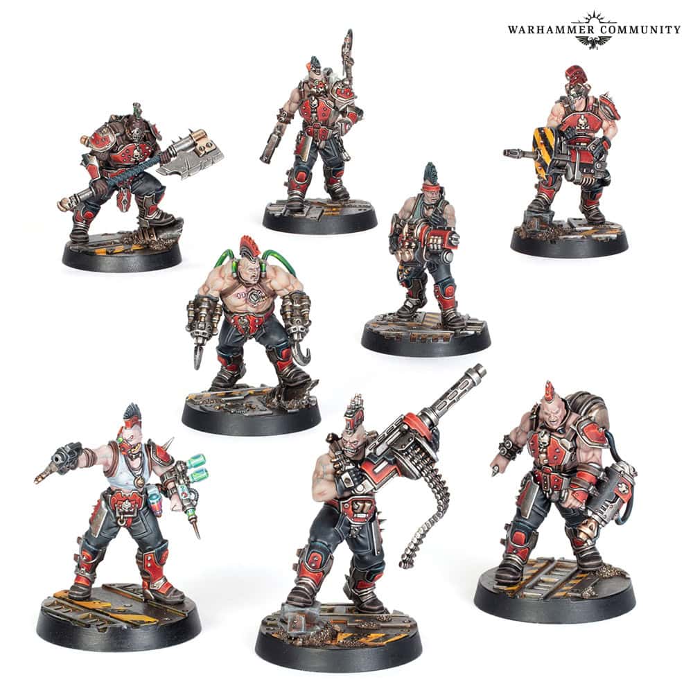 Necromunda House Goliath Forge Smelters gangers pre-order