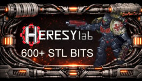 Heresylab kickstarter space marine bits