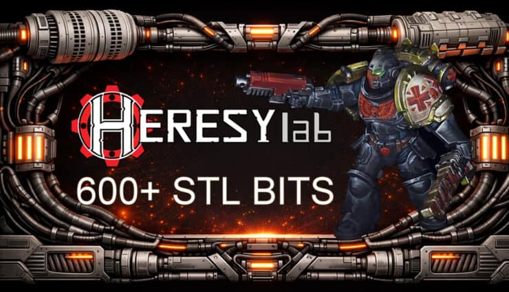 Heresylab kickstarter space marine bits