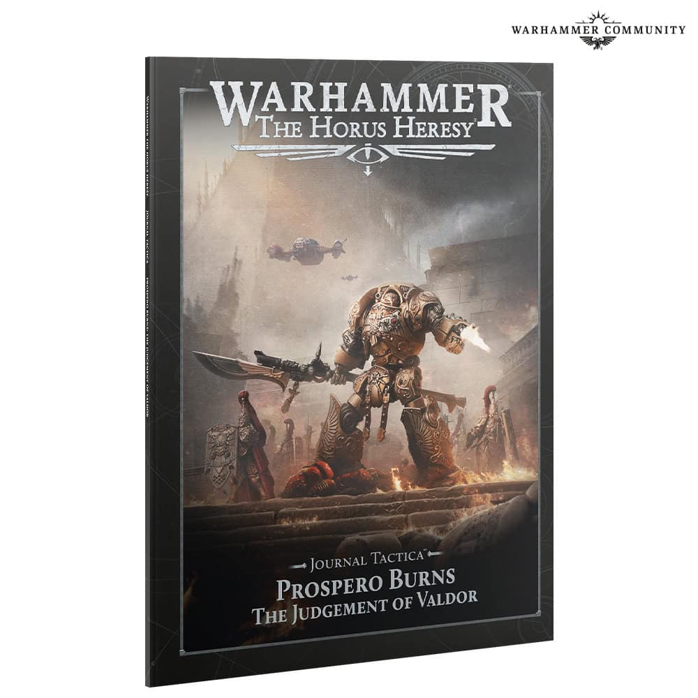 Journal Tactica Prospero Burns Judgement of Valdor Horus Heresy softback book