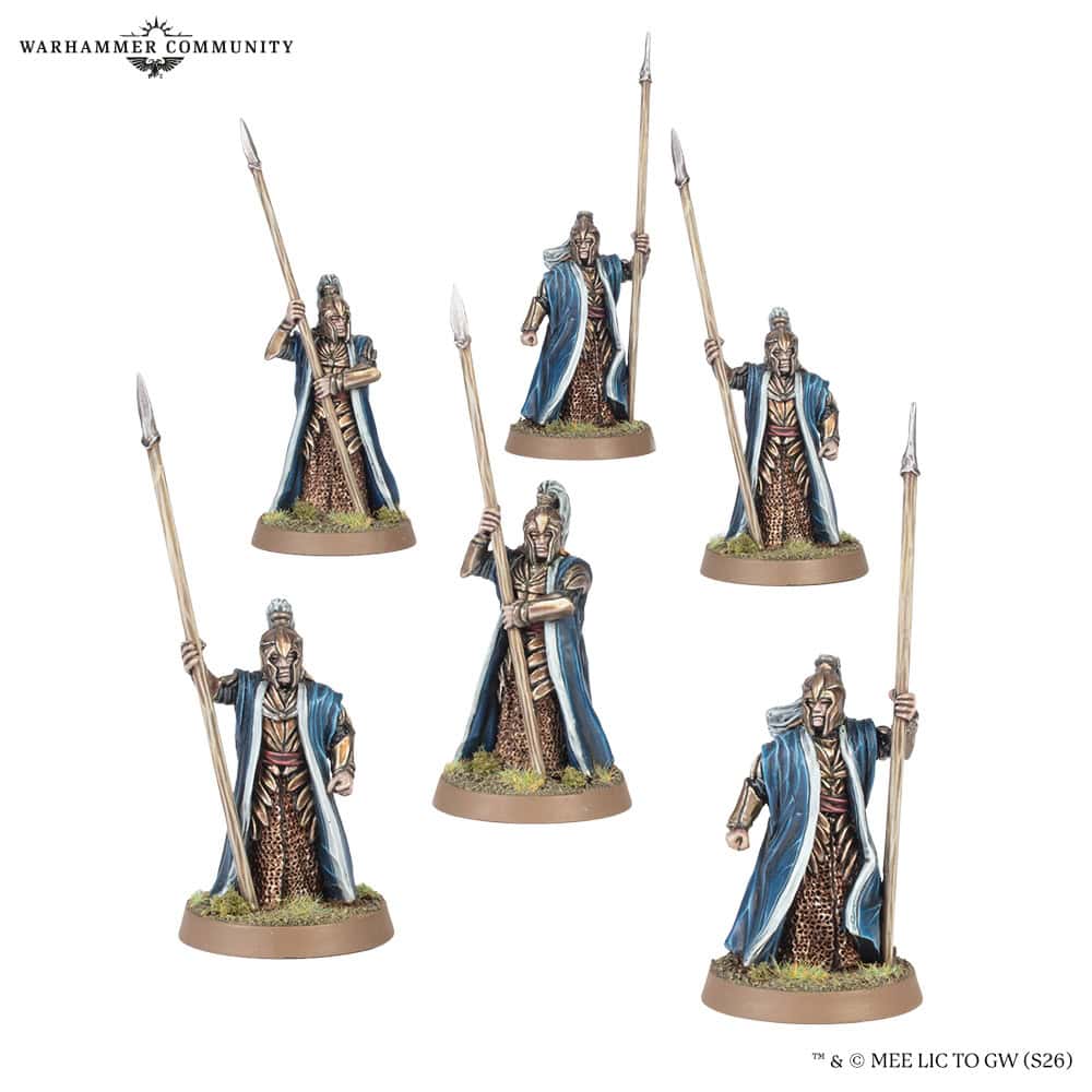 Made to Order Classic Guards of the Galadhrim Court metal miniatures