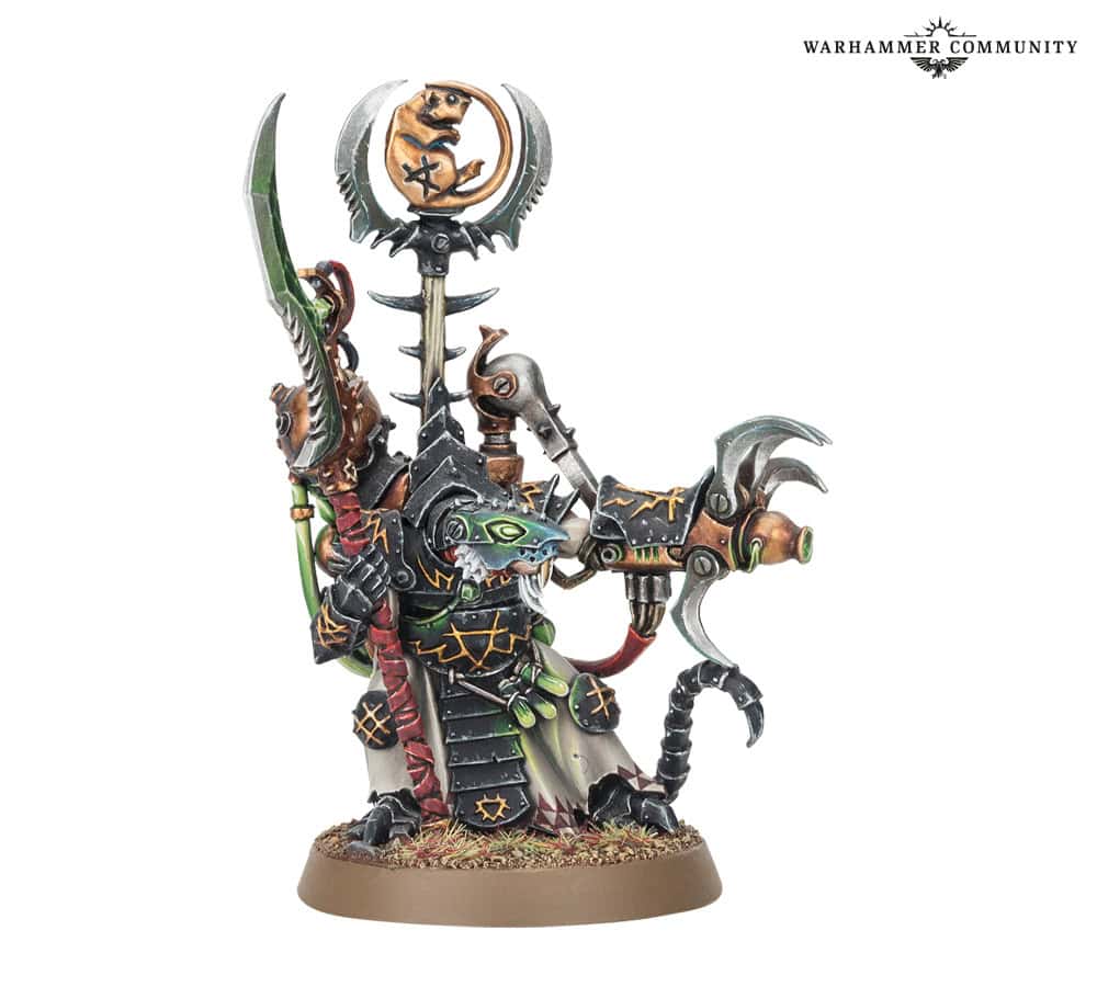 Made to Order classic Skaven miniature Ikit Claw