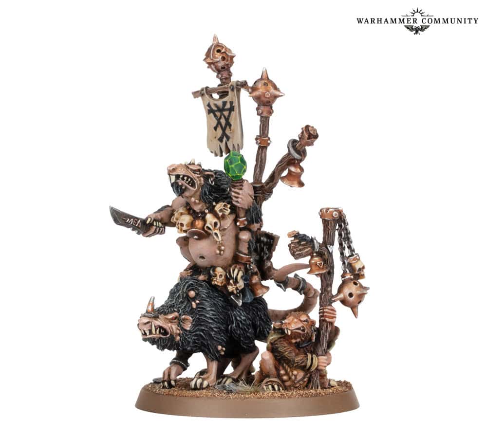 Made to Order classic Skaven miniature Plaguelord Nurglitch