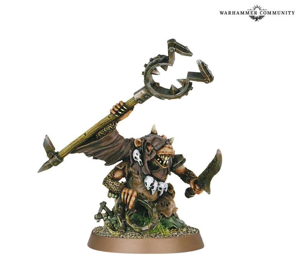 Made to Order classic Skaven miniature Throt The Unclean