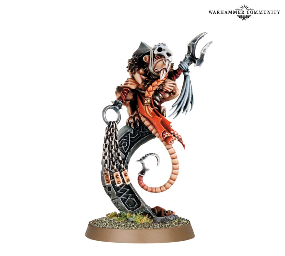 Made to Order classic Skaven miniature Tretch Craventail