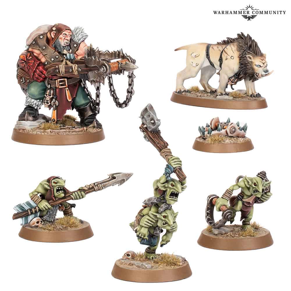 ogor Mantrapper marksman with chained bolts and minions