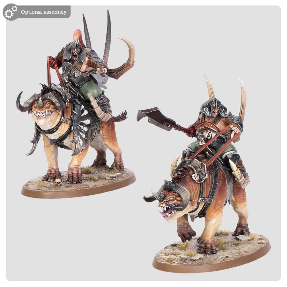 ogor Maulbeast Cavalry heavier mounted option