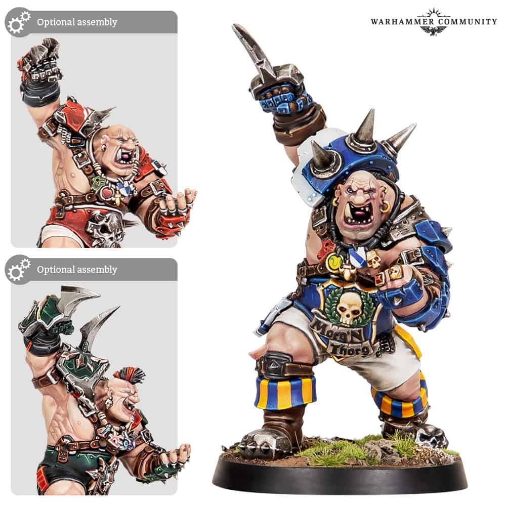 Morg n Thorg Blood Bowl Star Player plastic