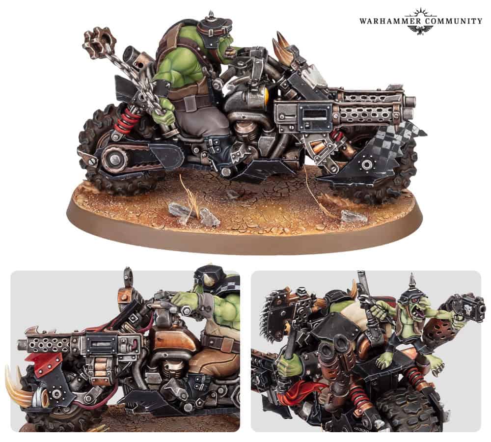 New Ork Warbikes kit revealed for Warhammer 40k Codex Orks