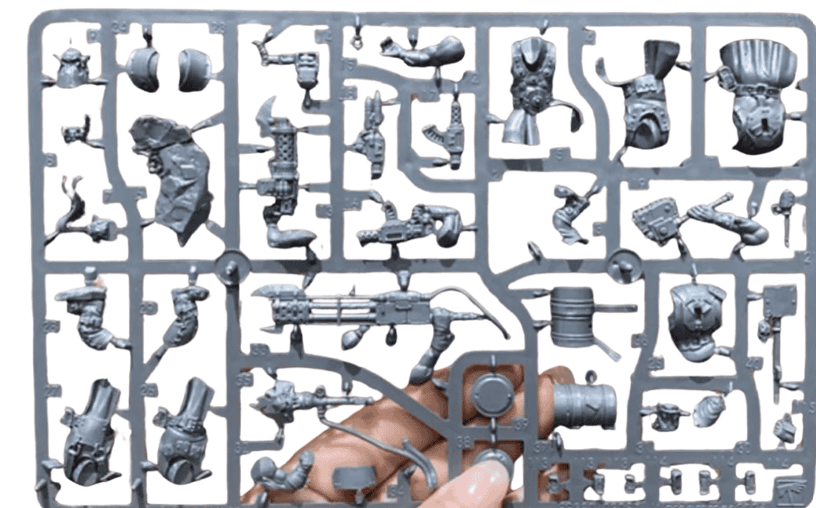 Nobz close up sprue leak