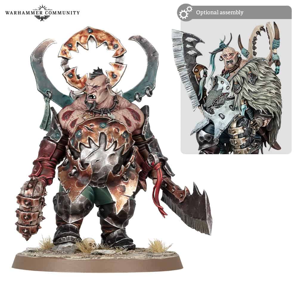 new plastic ogor Tyrant on foot with two-handed weapons