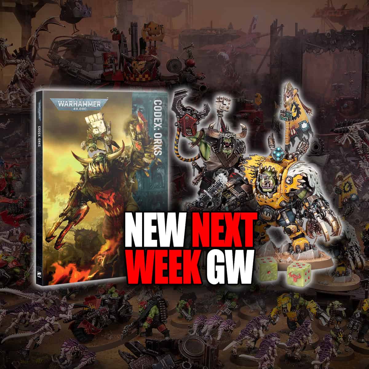 Ork Codex Pre-Order warhammer 40k