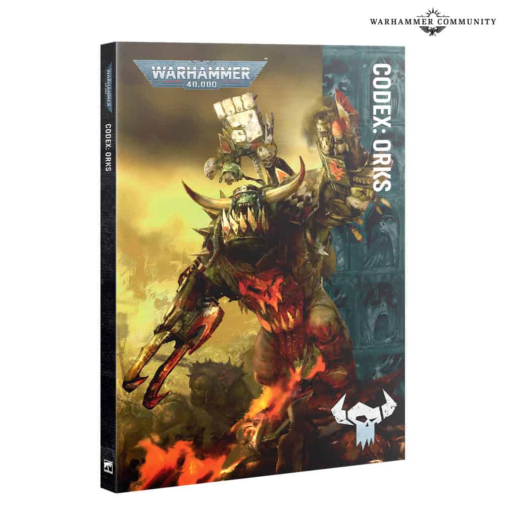 Orks Codex cover for Warhammer 40k 11th Edition