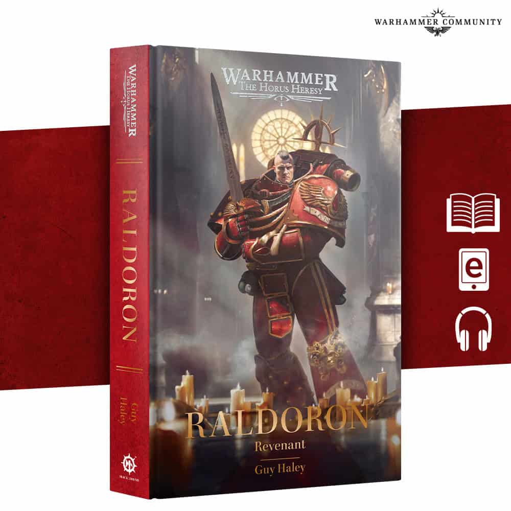 Raldoron Revenant by Guy Haley Black Library hardback novel cover