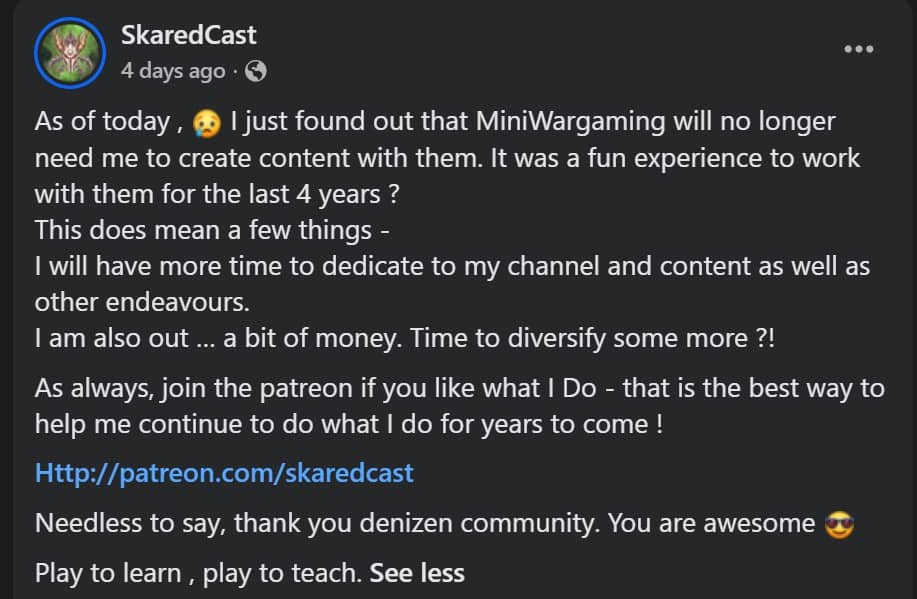 Skaredcast MWG