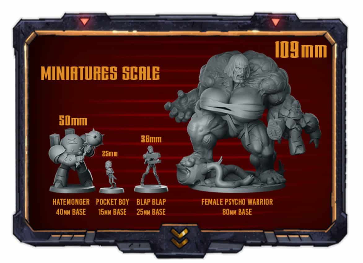 Space King Miniatures Scale