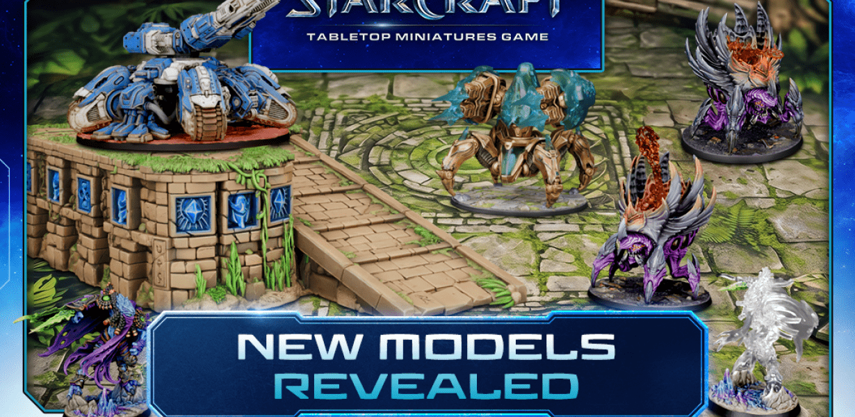 StarCraft Tabletop Miniatures Game wave 2 key art