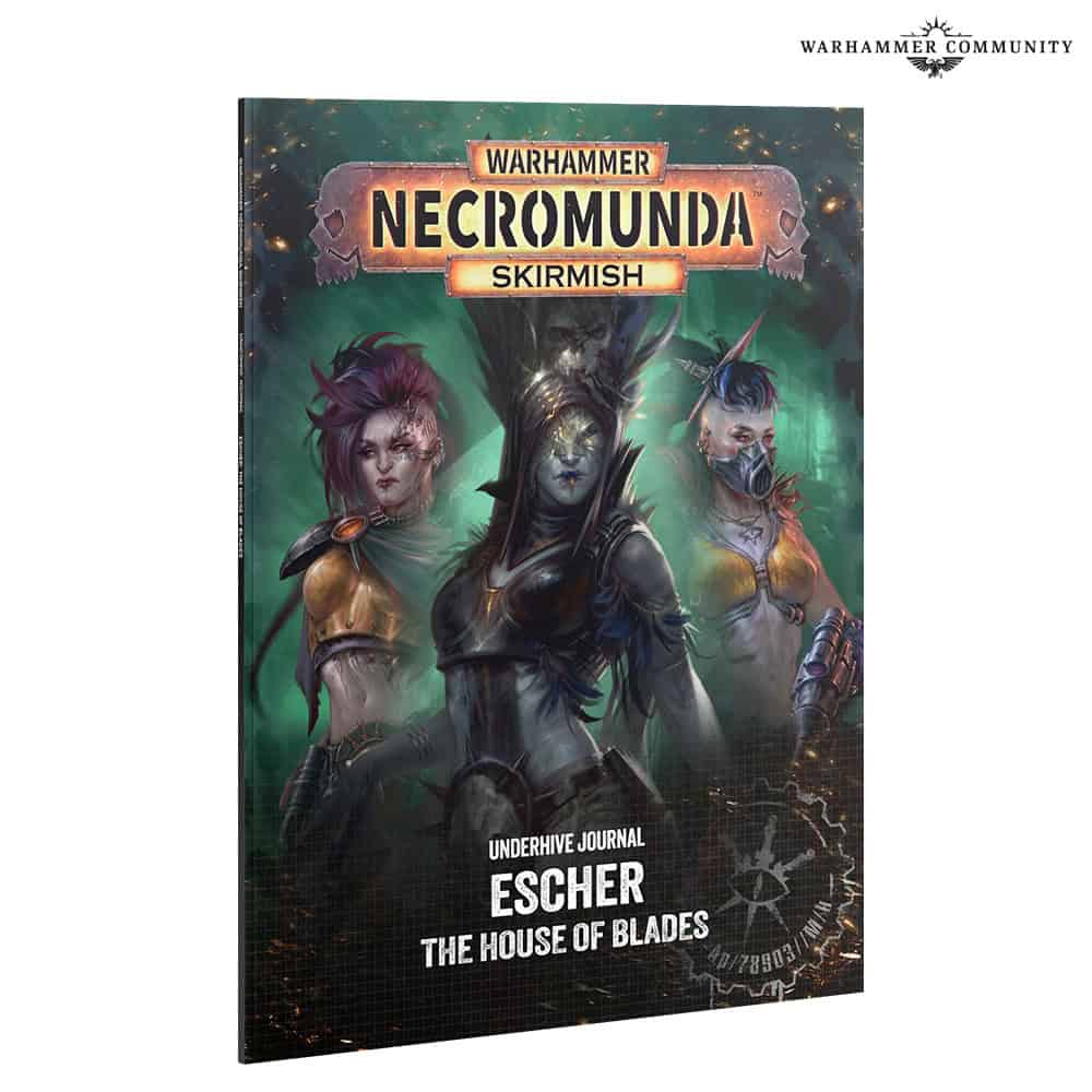 Necromunda Underhive Journal Escher The House of Blades book