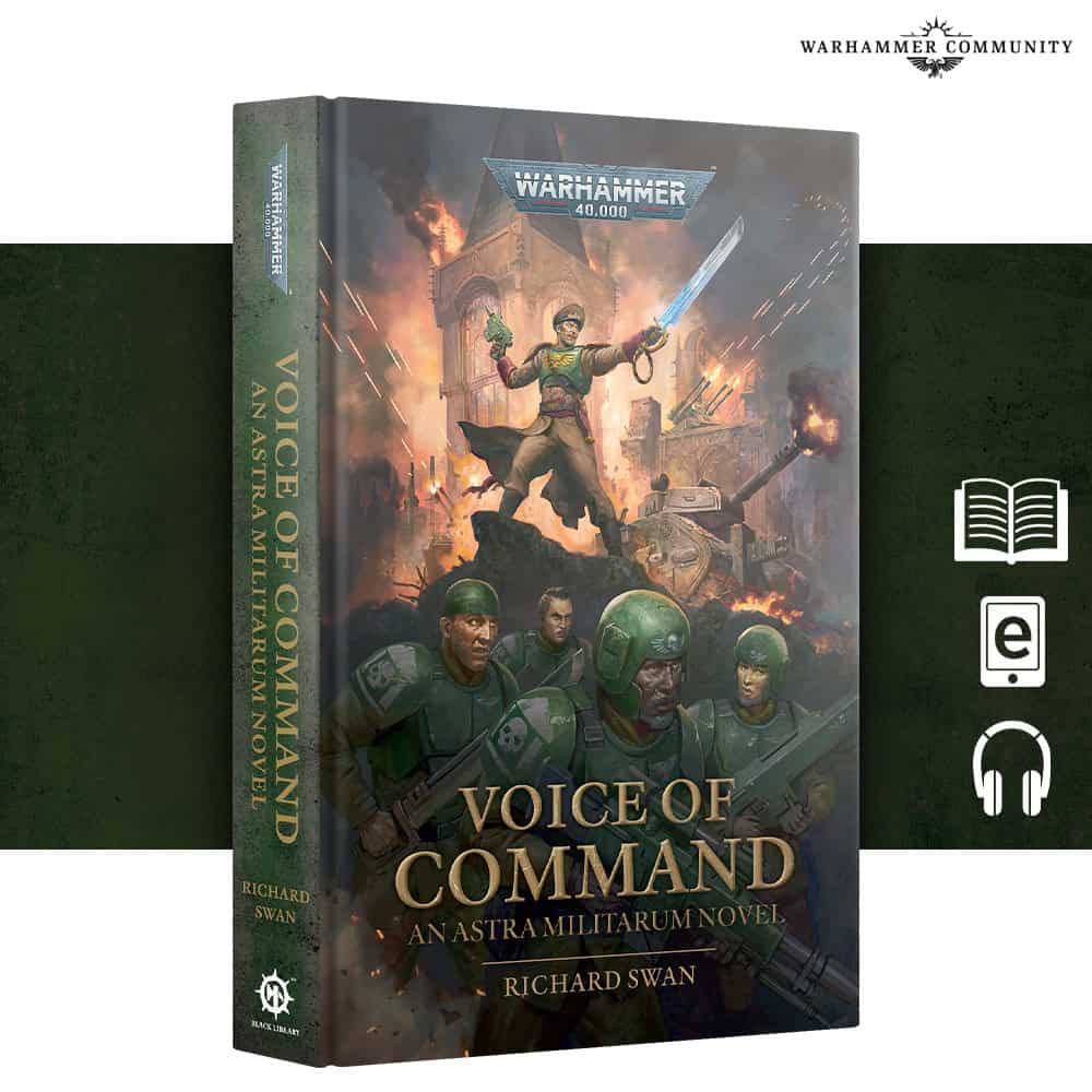 Black Library Voice of Command Astra Militarum novel cover
