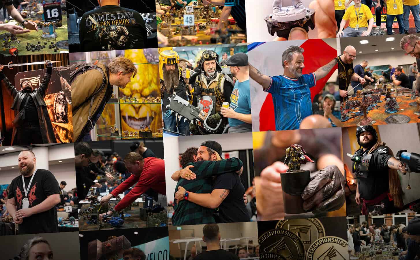 Warhammer Global Rankings and Warhammer Events feature