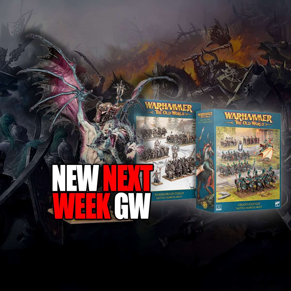 Warhammer old world chaos pricing pre order new releases avaialble