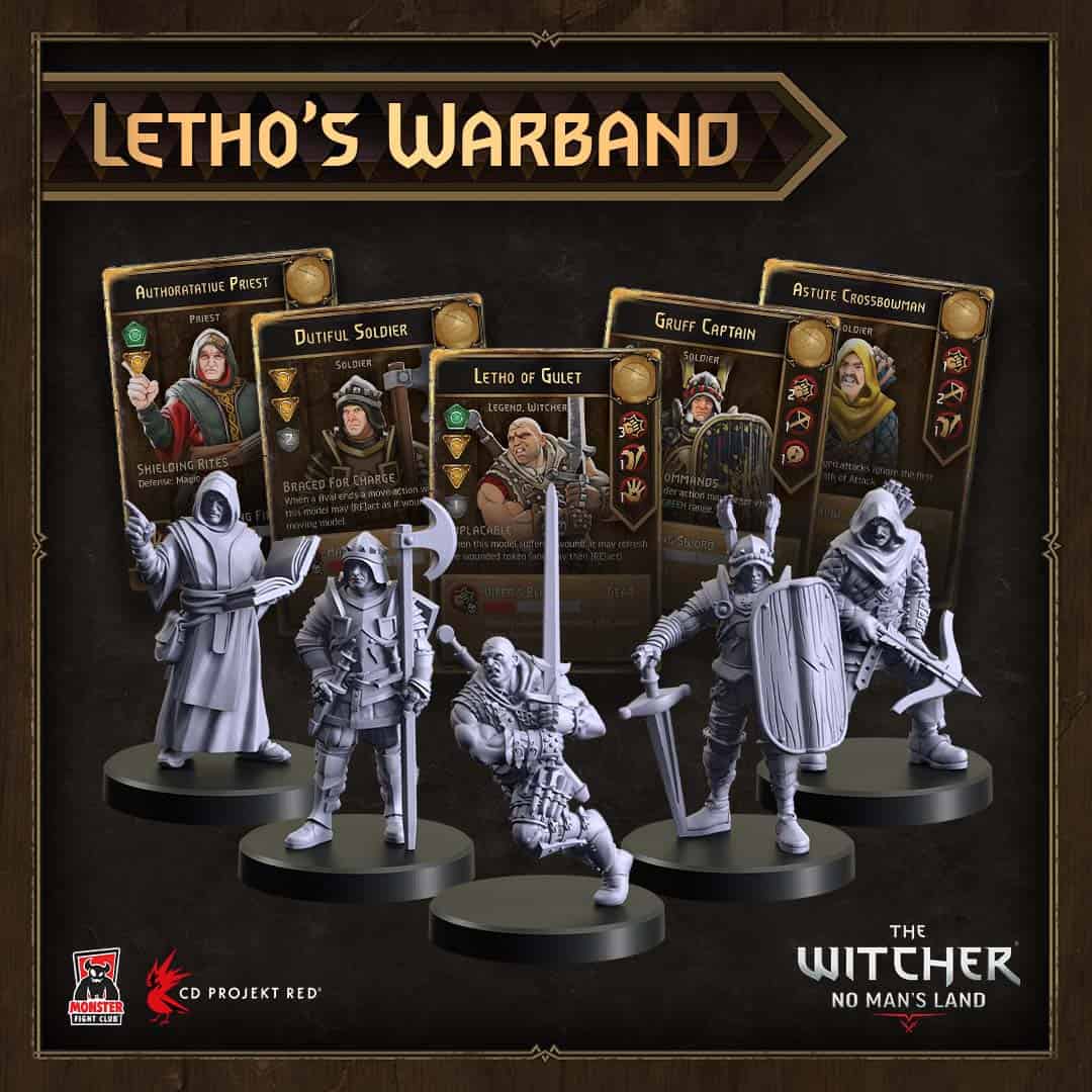 Letho's warband miniatures
