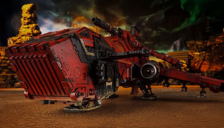 plastic THunderhawk Gunship
