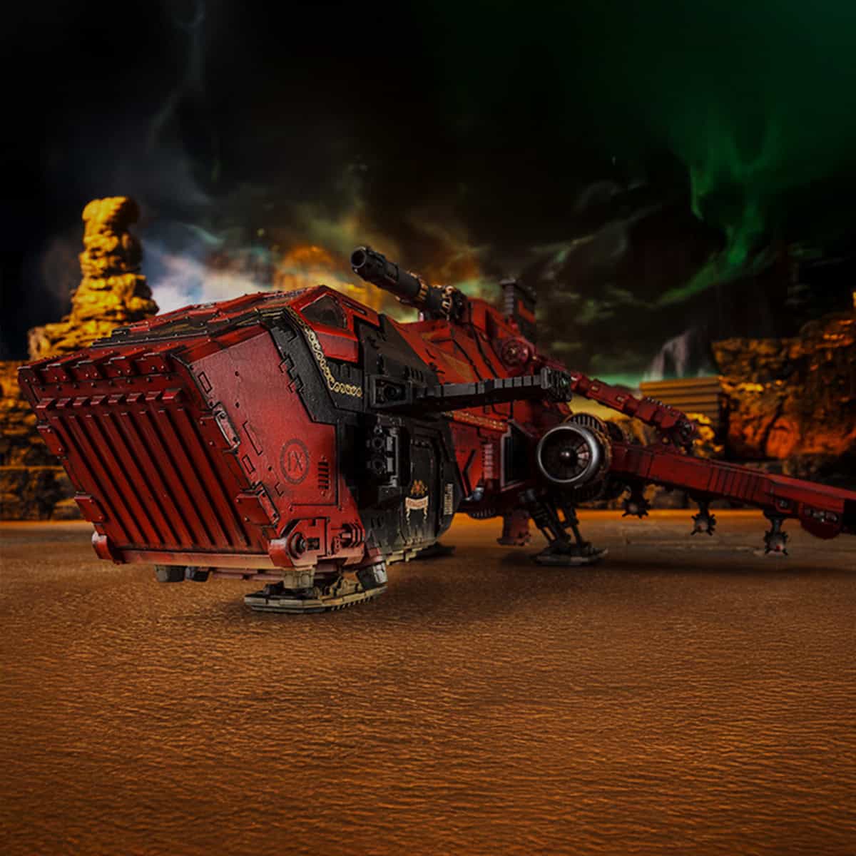 plastic THunderhawk Gunship