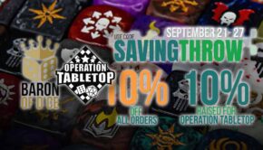 Baron of Dice operation tabletop