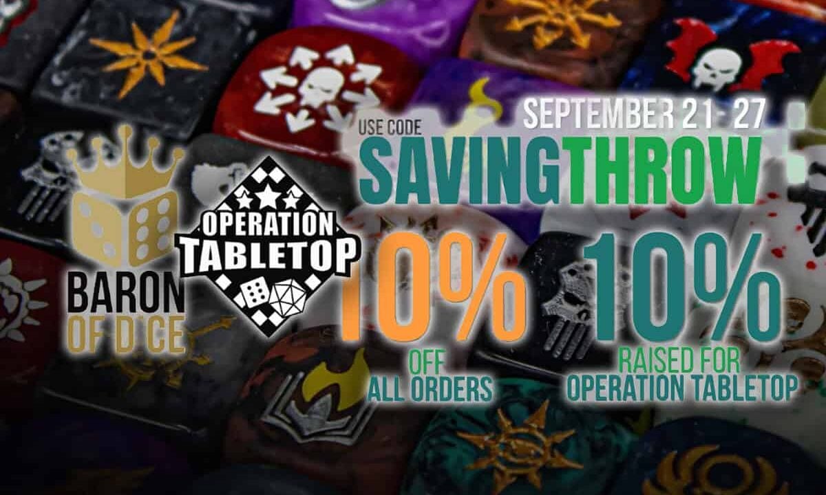 Baron of Dice operation tabletop