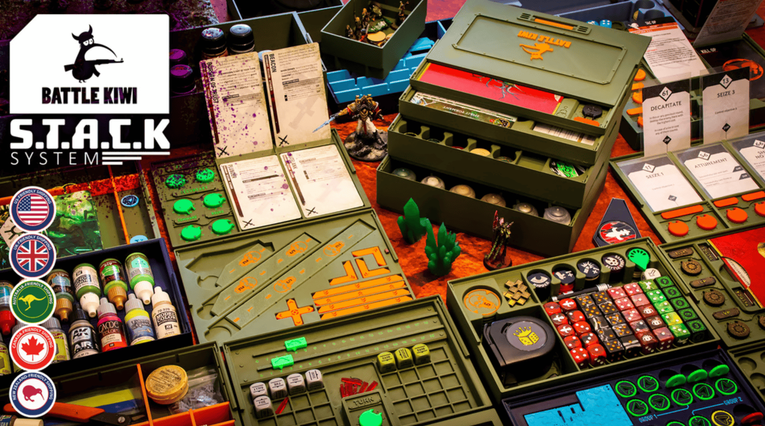 Battle Kiwi Stack System