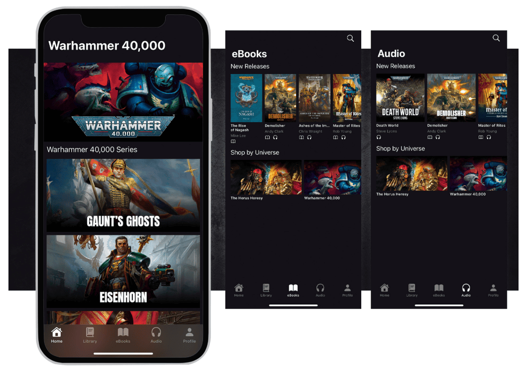 Black Library App Library