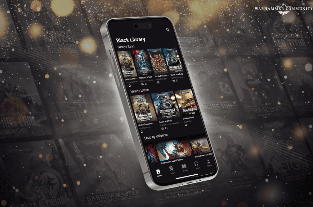 Black Library App Phone