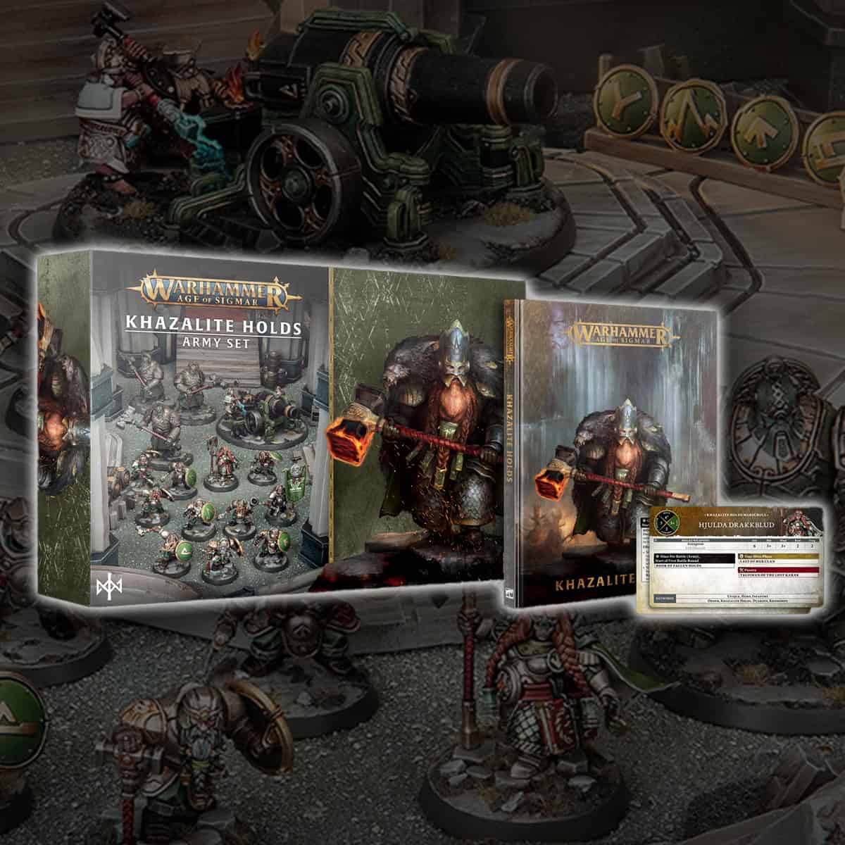 Khazalite Holds Army Set
