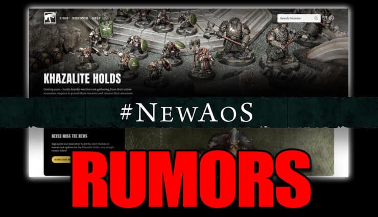 Khazalite Holds Rumors Age of Sigmar