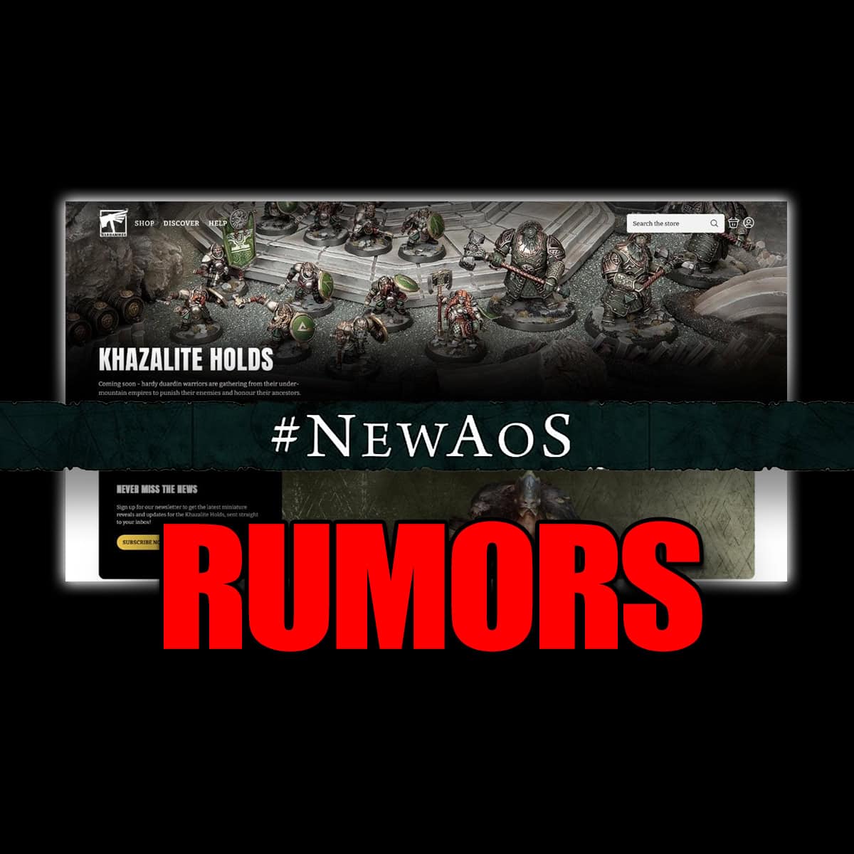 Khazalite Holds Rumors Age of Sigmar