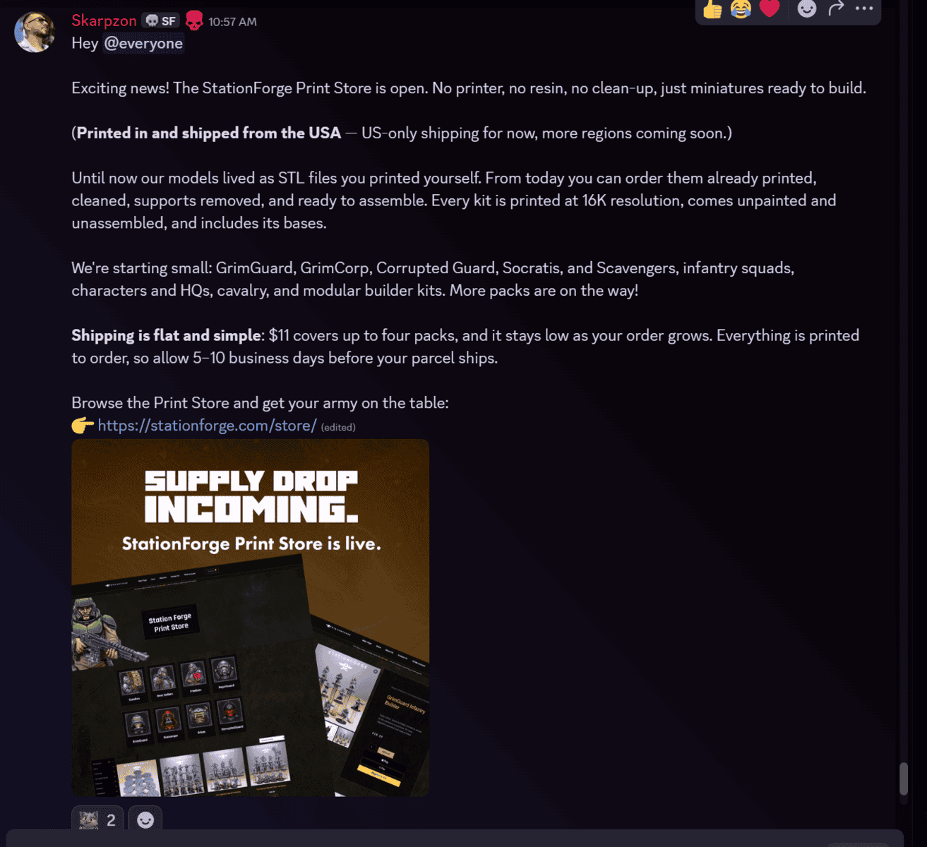 Station forge drama discord (2)
